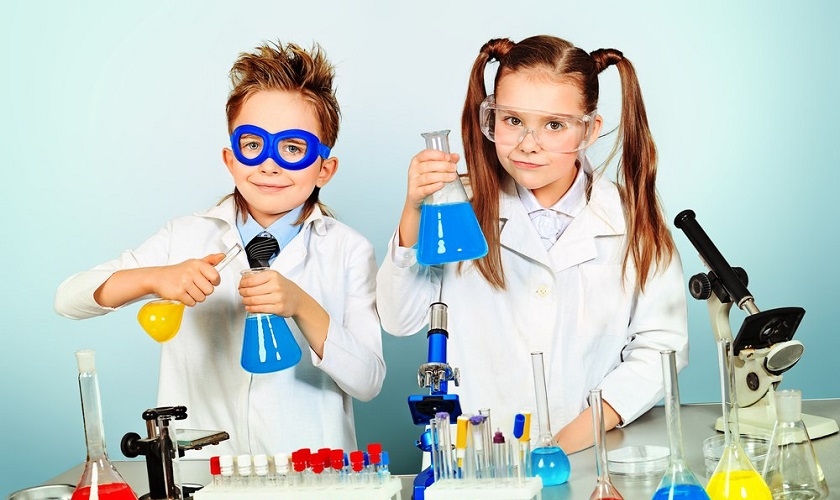 научные опыты для детей